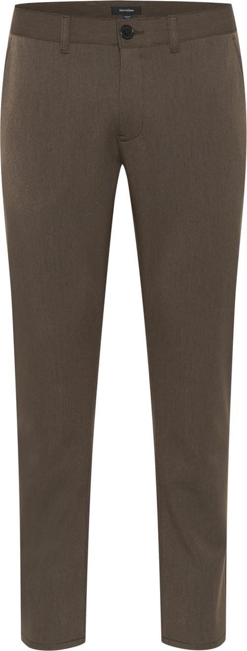 Matinique Mapristu Mand Morel Melange Chinos Regular Fit Str W31 / L32 - hos Magasin