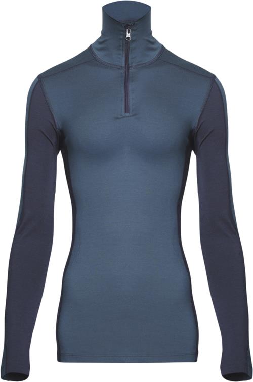 Asivik Asivik Explorer Merinould Zip Neck, Dame L - Trøjer & Sweatshirts hos Magasin