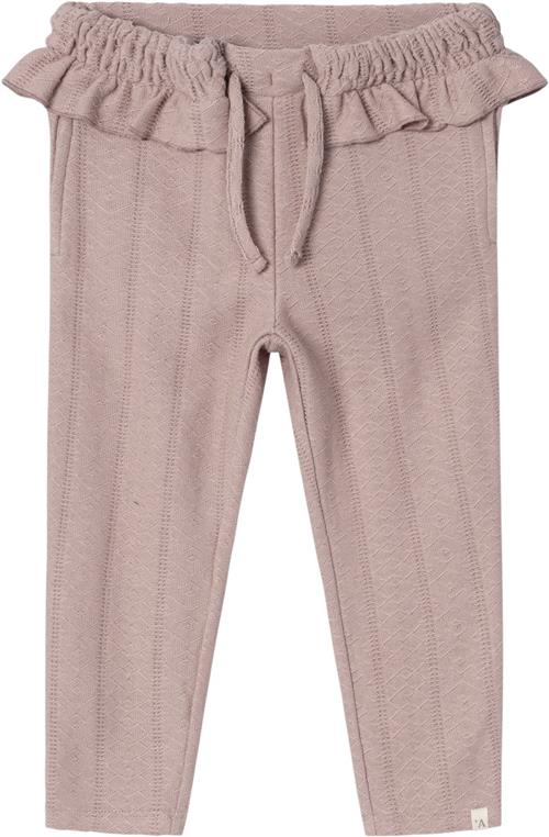 Lil' Atelier Nmfominas Pant LIL Str 122 - Shadow Gray Bukser Bomuld hos Magasin