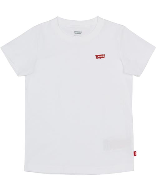 Levi's Teeshirt Str 14 år / 164 cm - White Kortærmede T-shirts Denim hos Magasin