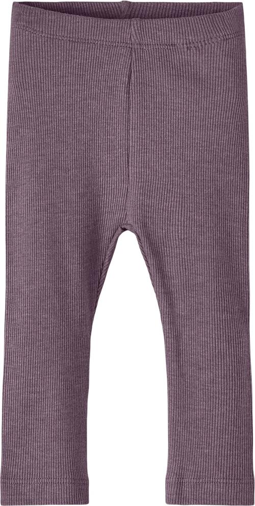 Name It Nbnkab Legging Noos Str 104 - Arctic Dusk/melange Leggings hos Magasin