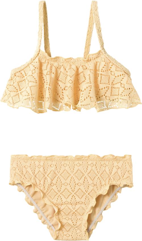 Lil' Atelier Nmffannie Swim SET LIL Str 92 - Sahara Sun Bikinier hos Magasin