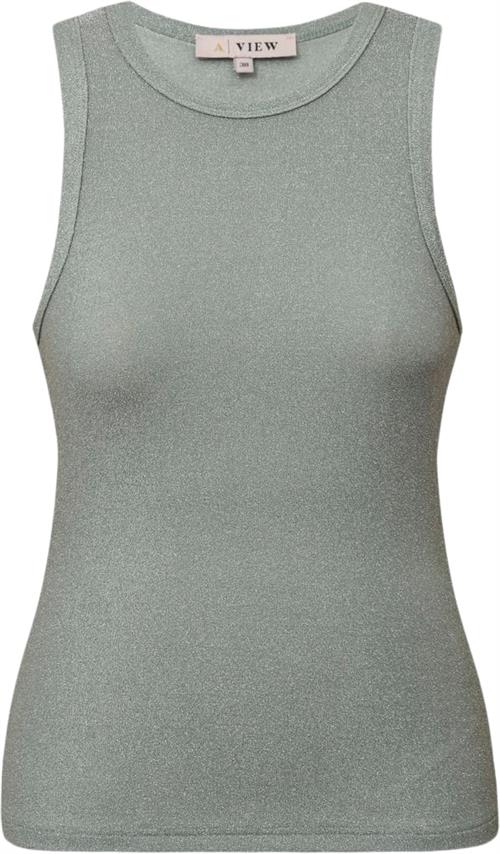 A-VIEW Eva Tank top Kvinde Mint Tanktoppe Tætsiddende Fit Str 38 - hos Magasin