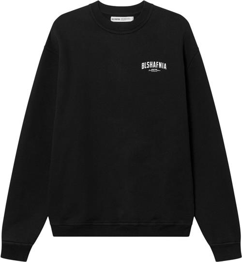 Se BLS Hafnia Backpass Crewneck Mand Black Sweatshirts Regular Fit Str S - Bomuld hos Magasin ved Magasin