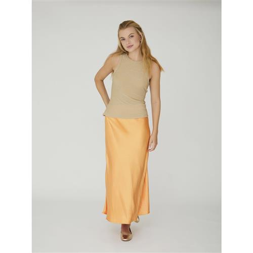 Se A-VIEW Eva Tank top Kvinde Light Yellow Toppe Tætsiddende Fit Str 42 - hos Magasin ved Magasin