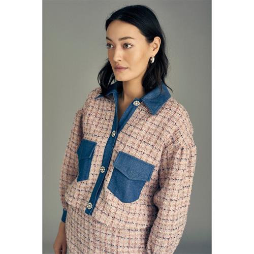 A-VIEW Coco Jacket Kvinde Rose Overgangsjakker Str 40 - hos Magasin