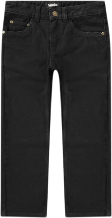 Molo Andy Str 12 år / 152 cm - Sort Jeans Bomuld hos Magasin