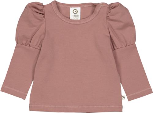 Se Müsli by Green Cotton Cozy me Puff l/s T Baby Str 92 - Daydream Bluser Bomuld hos Magasin ved Magasin