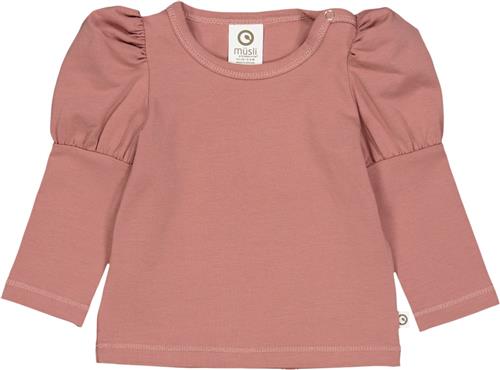 Se Müsli by Green Cotton Cozy me Puff l/s T Baby Str 86 - Daydream Bluser Bomuld hos Magasin ved Magasin