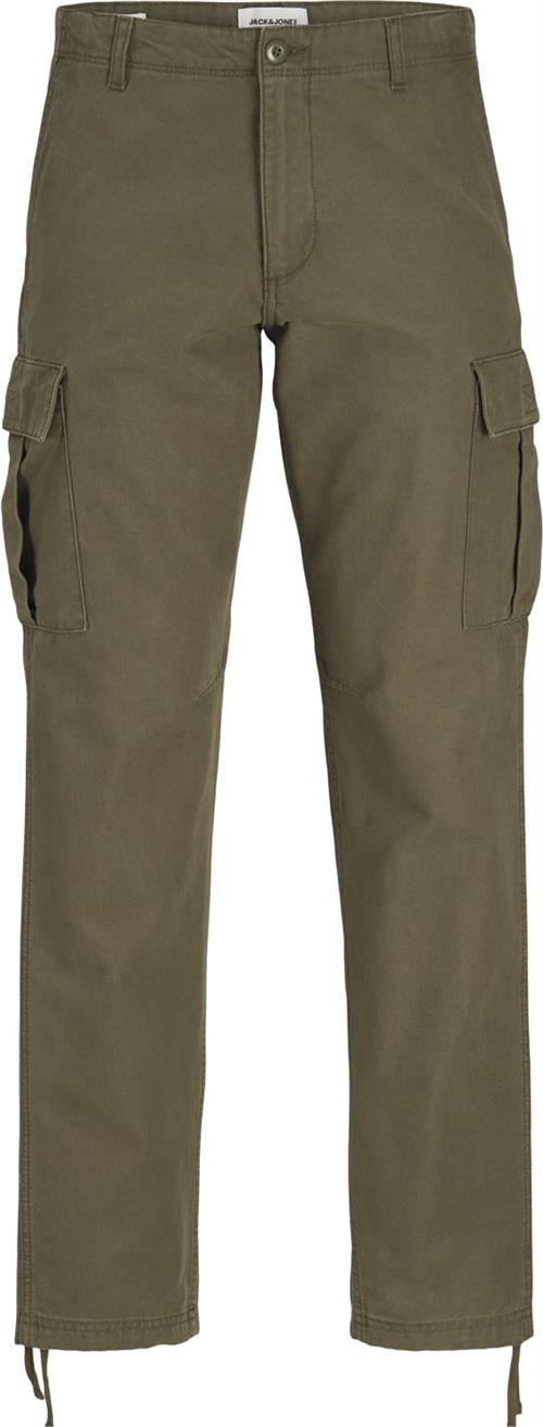 Jack & Jones Jpstkane Jjbarkley Cargo Pant Noos Mand Olive Night Cargo Bukser Relaxed Fit Str "32/""34" - hos Magasin