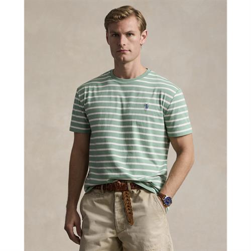 Se Polo Ralph Lauren 26/1 YD Jerseyssl-tsh Mand Faded Mint/nevis Kortærmede T-shirts Str L - hos Magasin ved Magasin