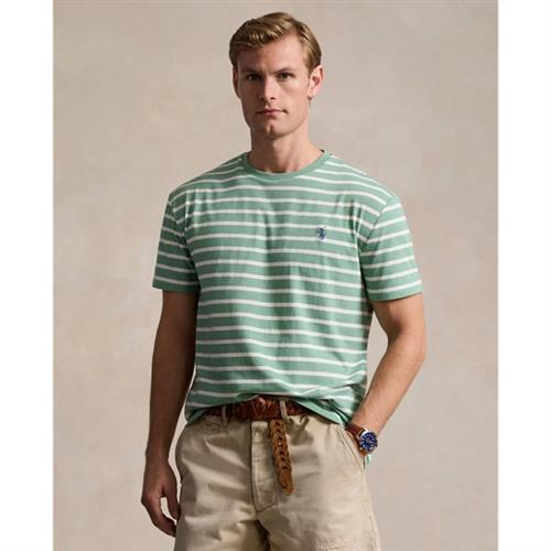 Se Polo Ralph Lauren 26/1 YD Jerseyssl-tsh Mand Faded Mint/nevis Kortærmede T-shirts Str M - hos Magasin ved Magasin