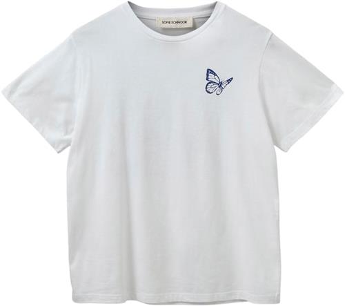 Se Sofie Schnoor Tshirt Kvinde Sodalite Blue Kortærmede T-shirts Str XL - hos Magasin ved Magasin