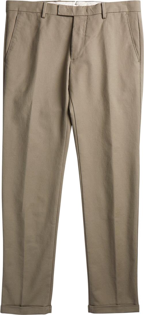 Se NN07 Scott 1386 L30 Mand Khaki Casual Bukser Str W32/L34 - hos Magasin ved Magasin