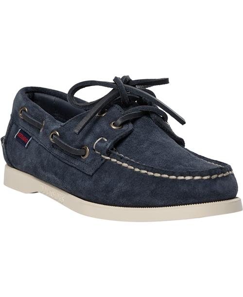 Se Sebago Portland Flesh Out W Kvinde Navy Snøresko Str 7 (37,5) - hos Magasin ved Magasin