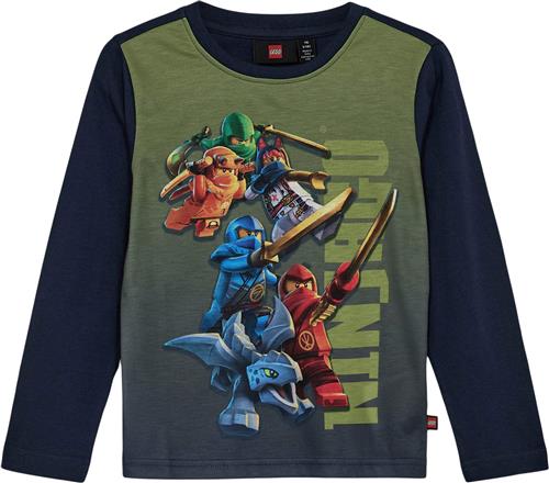 LEGO kidswear/LEGO børnetøj Lwtano 617 T-shirt L/S Str 110 cm - Blå Bluser hos Magasin