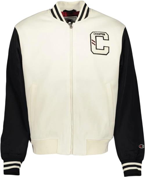 Champion Bomber Jacket Mand Beige Overgangsjakker Str XL - hos Magasin