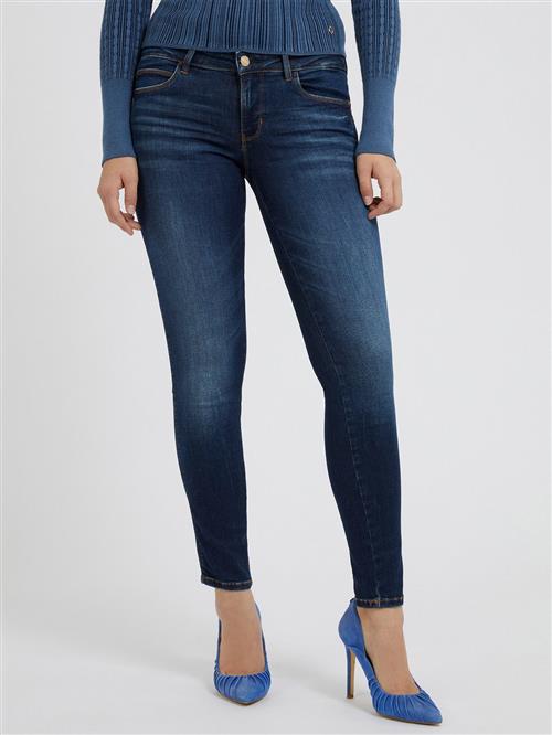 Se GUESS Curve X Kvinde Carrie Dark. Skinny Jeans Str 31 - hos Magasin ved Magasin