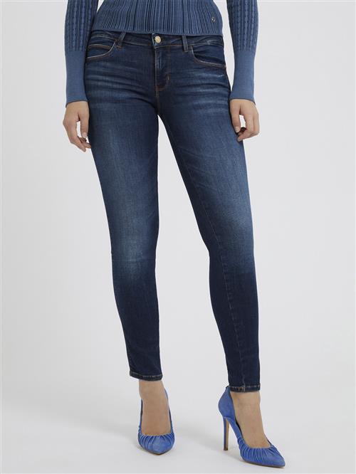 Se GUESS Curve X Kvinde Carrie Dark. Skinny Jeans Str 26 - hos Magasin ved Magasin