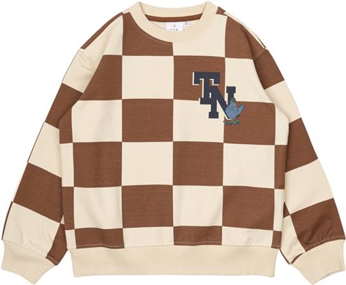 Se The New Tnlucas OS Sweatshirt Str 110-116 cm/5-6 år - Toffee Sweatshirts Bomuld hos Magasin ved Magasin