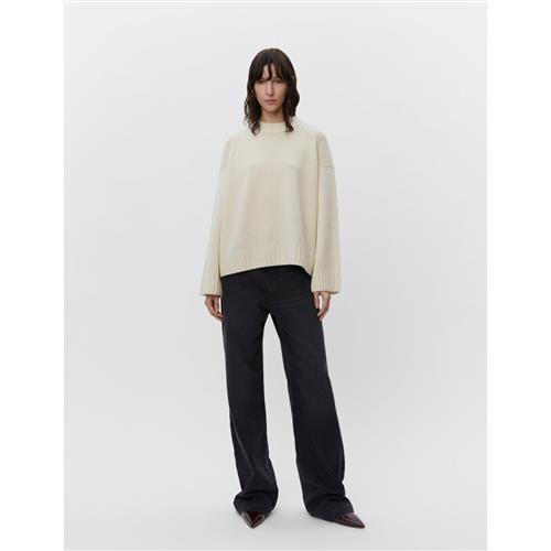 DAY Birger et Mikkelsen Glen Soft Lamb Kvinde Creme Melange Sweaters Str S - hos Magasin