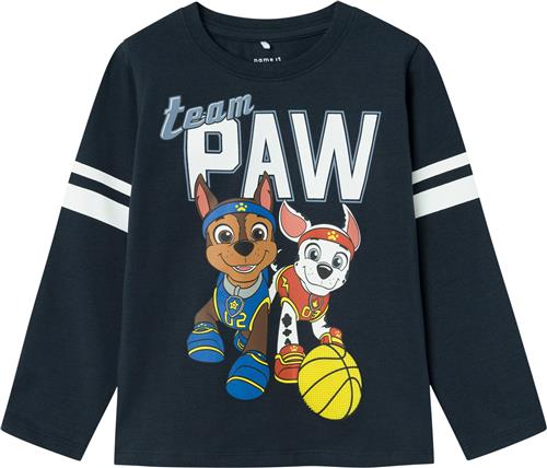 Name It Nmmjobs Pawpatrol LS TOP Cplg Str 110 - Blå Langærmede T-shirts hos Magasin