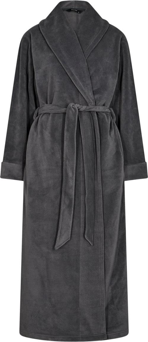 Decoy Decoy Long Fleece Robe Morgenkåber Str S - hos Magasin