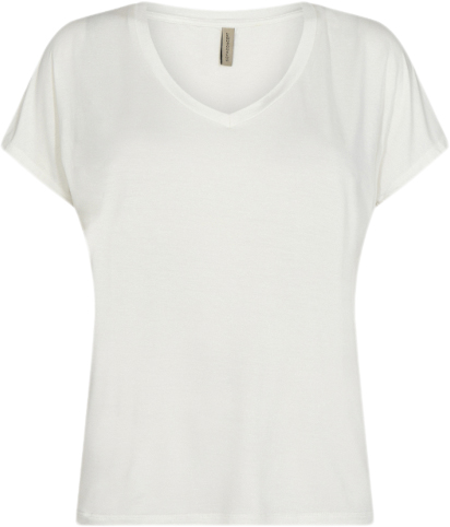 soyaconcept Scmarica 32 T-shirt Off White Kvinde 1100 Off White Kortærmede T-shirts Str XL - hos Magasin