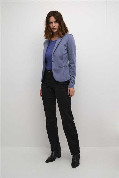 Se Kaffe Kajenny Blazer Kvinde Blue Indigo Blazere Str S - hos Magasin ved Magasin