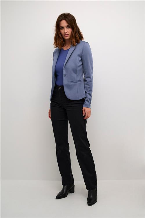 Kaffe Kajenny Blazer Kvinde Blue Indigo Blazere Str XXL - hos Magasin