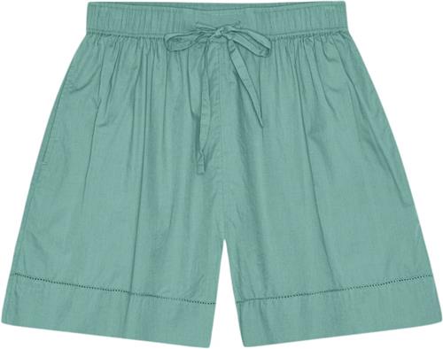 Moshi Moshi Mind Wake Shorts Poplin Kvinde Aqua Green Casual Shorts Str S - hos Magasin