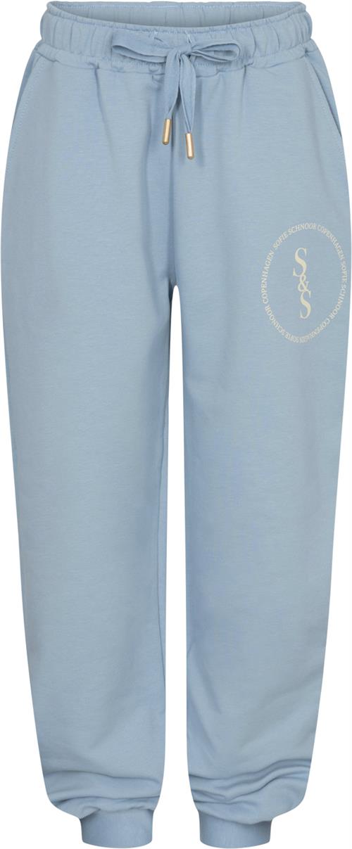 Se Sofie Schnoor Sweatpants Str 176 - Light Blue Bukser hos Magasin ved Magasin