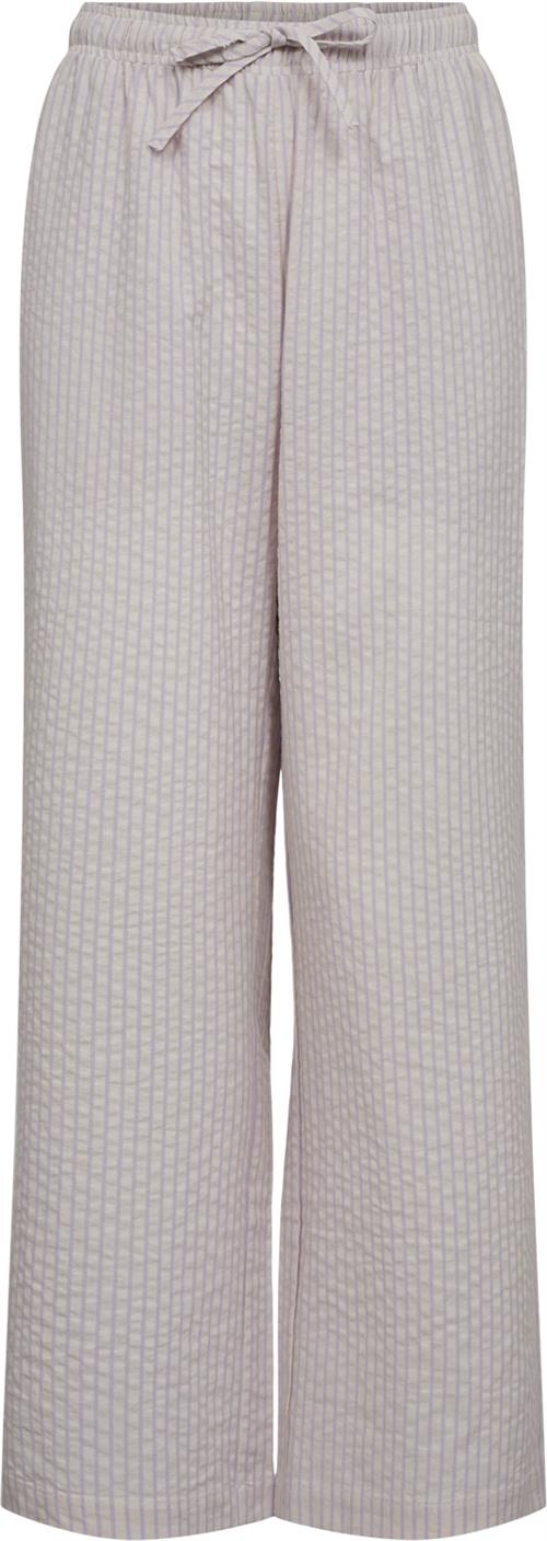 Sofie Schnoor Trousers Str 14 år / 164 cm - Lavender Striped Bukser hos Magasin