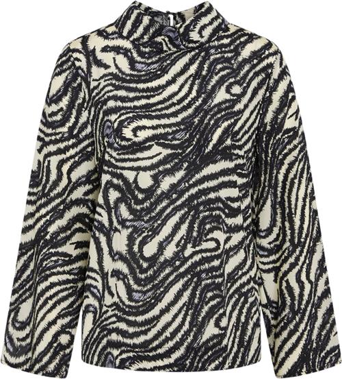 Heartmade ¤ Manta Shirt HM ¤ Kvinde Desert Black Langærmede Skjorter Str 42 - hos Magasin