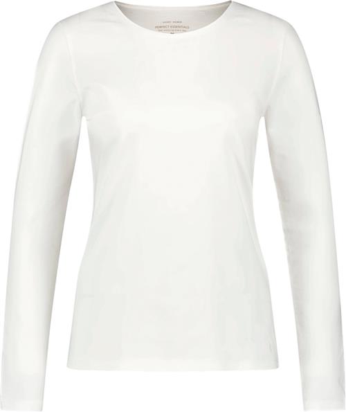 Se Gerry Weber Tshirt 1/2 Sleeve Kvinde Off-white Kortærmede T-shirts Str 46 - hos Magasin ved Magasin