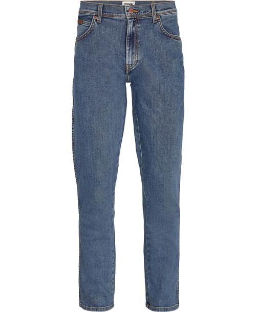 Wrangler Texas Jeans Mand Blå Jeans Straight Fit Str 32/30 - hos Magasin