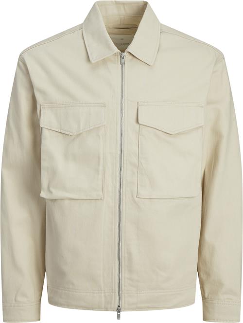 Jack & Jones Jprccdiego JKT Str XXL - Almond Milk Overgangsjakker Denim hos Magasin