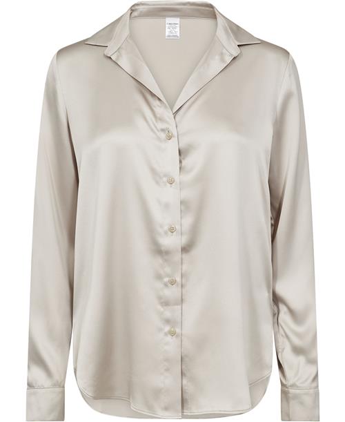 Se Calvin Klein L/S TOP Buttondown Nattrøjer & -Toppe Str XS - hos Magasin ved Magasin