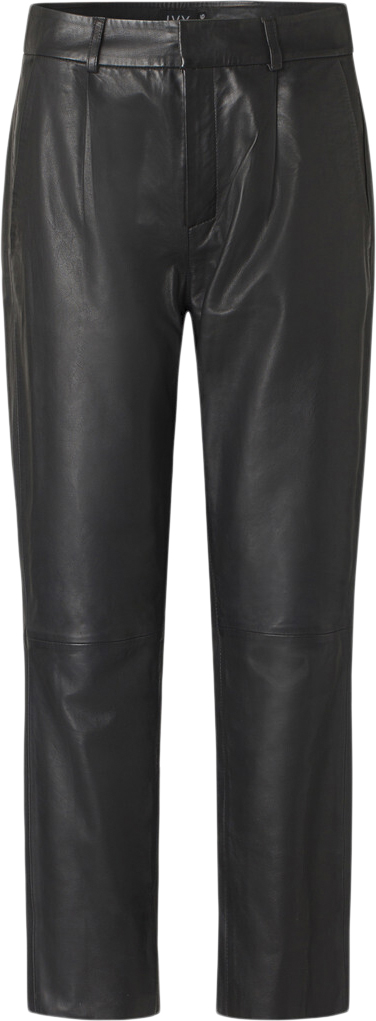 IVY Copenhagen Ivyali Kylie Leather Pant Kvinde Black Læderbukser Str 36 / Lengt - hos Magasin