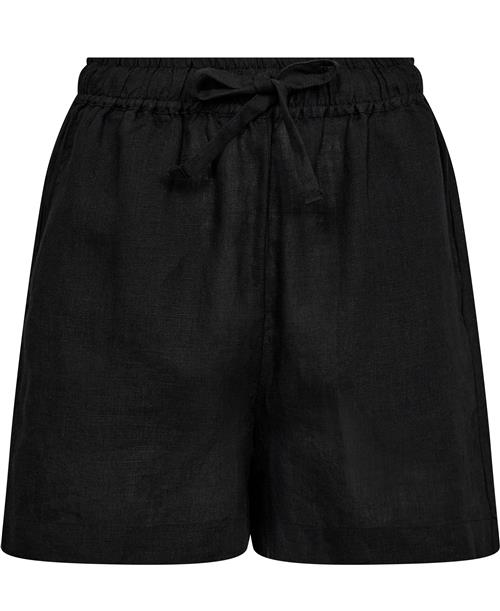 Magasin du Nord Collection Magasin Viola 3 100 Hør Kvinde Black Casual Shorts Str XS