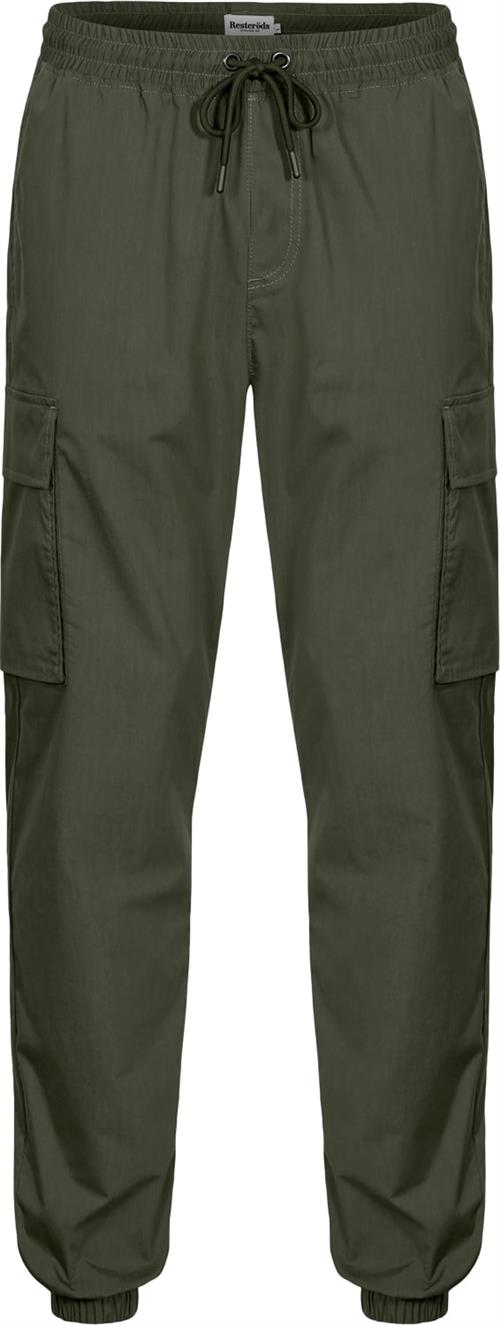 Se Resteröds Cargo Pants Lightweight Mand Grøn Cargo Bukser Str L - hos Magasin ved Magasin