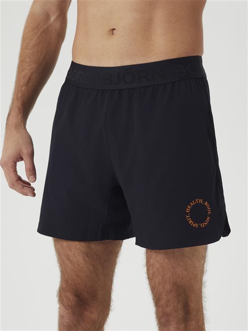 Björn Borg Borg GYM Short Shorts Mand Black Beauty Badeshorts Str XL - hos Magasin