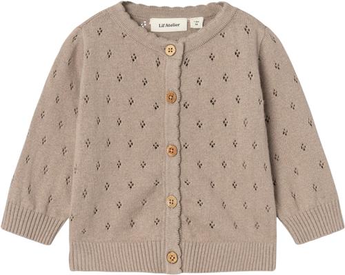 Lil' Atelier Nbfnimi LS Knit Card LIL Str 56 - Etherea Cardigans hos Magasin