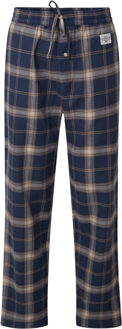 Lexington Konrad Organic Cotton Checked Flannel Pajama Pants XL - Natbukser hos Magasin