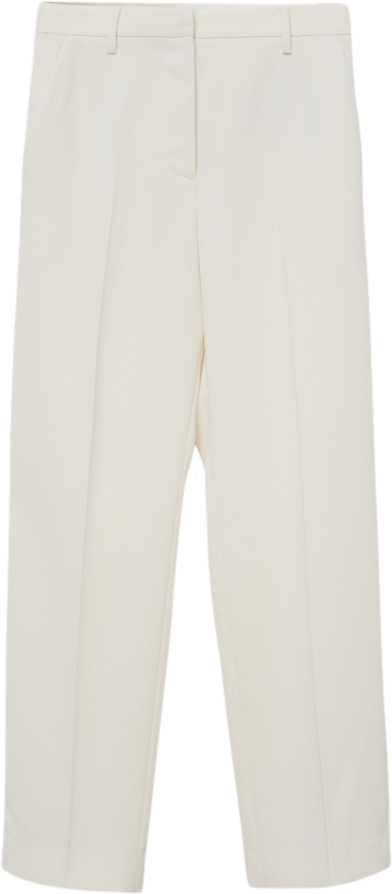 DAY Birger et Mikkelsen Classic Lady Classic Gabardine Kvinde Ivory Shade Bukser Med Lige Ben Str 38 - hos Magasin