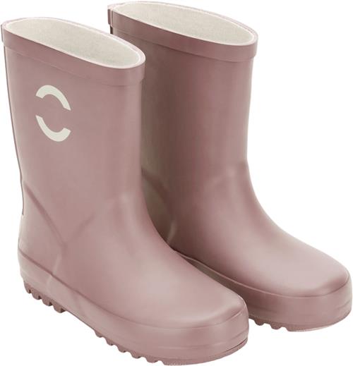 Mikk-Line Wellies Solid Lyserød Gummistøvler Str 23 - hos Magasin