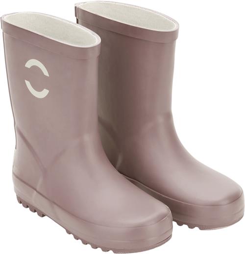 Mikk-Line Wellies Solid Lyserød Gummistøvler Str 21 - hos Magasin