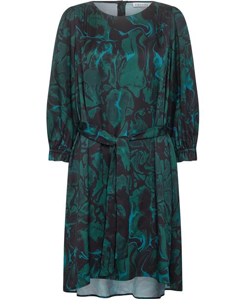 Karen by Simonsen Fairykb Dress Kvinde Evergreen Glaze Korte Kjoler Str 42 - hos Magasin