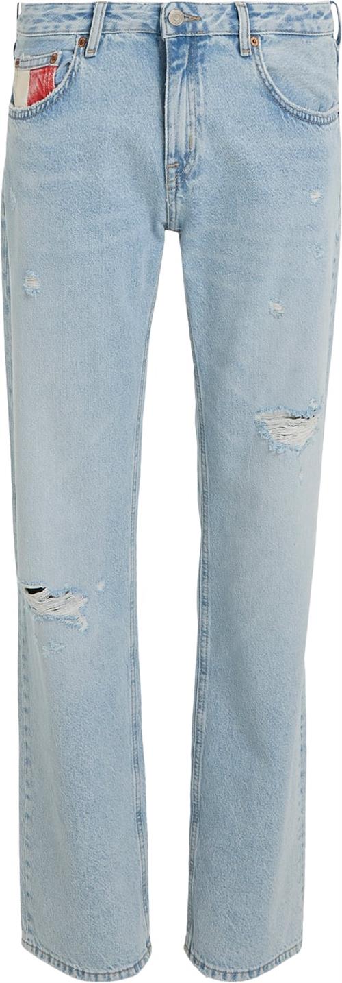 Tommy Hilfiger Sophie LW STR Flag Bh6015 Kvinde 1ab Straight Jeans Str 30/32 - hos Magasin