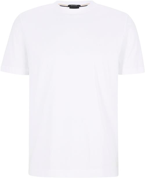 BOSS Boss Men Business Leisure Jersey Mand Hvid Kortærmede T-shirts Str S - hos Magasin